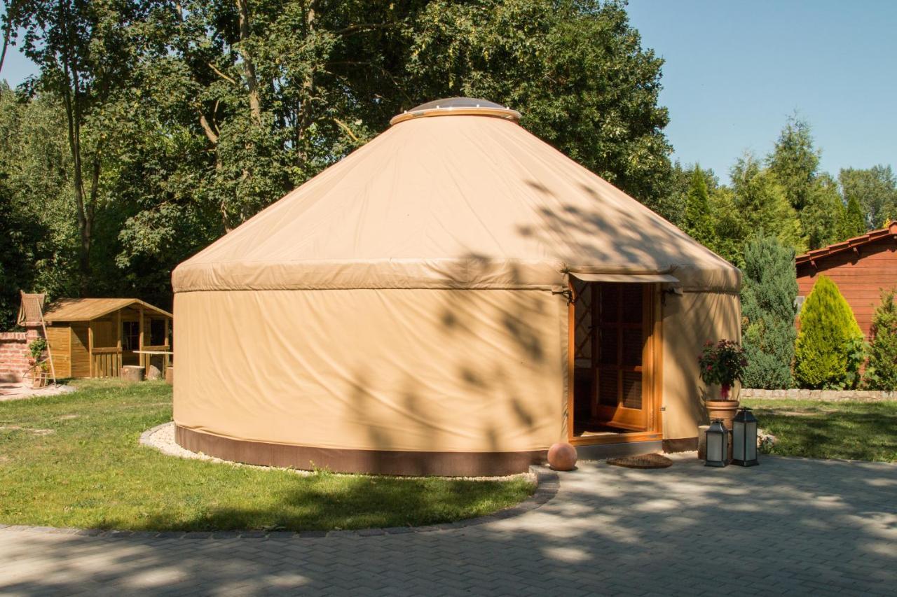 Moderne Jurte Herbsleben Hotel Kültér fotó
